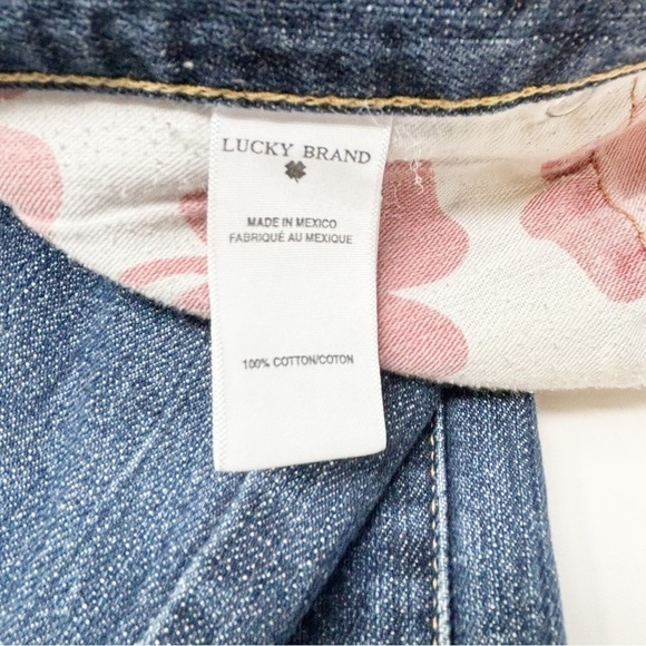 🍀LUCKY BRAND Men’s Blue 361 Vintage Straight Jeans In Hipster Wash Size 40”X32” - Picture 10 of 10